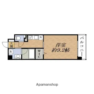 カーサ天神【1階】の間取り