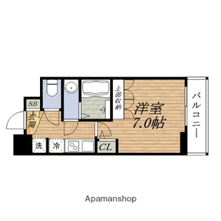 アルティザ淡路駅東【10階】の間取り