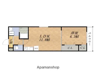 LE CHAINON.S【2階】の間取り