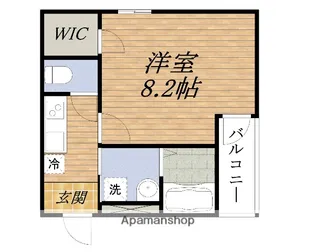 フジパレス西淡路Ⅱ番館【2階】の間取り