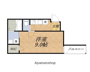 フジパレス西淡路2番館【3階】の間取り