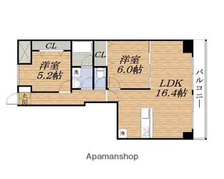 MShills千里丘 north【5階】の間取り