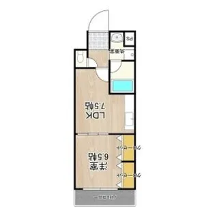 テン・フォーティ【11階】の間取り