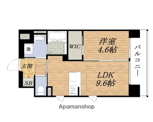 第26関根マンション【11階】の間取り