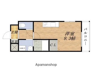 エクセレント上新20【3階】の間取り