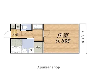 ポルトボヌール【2階】の間取り