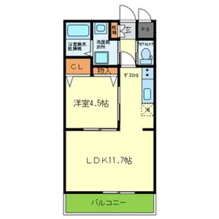 SUNBLOOM NEO【3階】の間取り