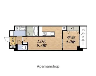 SGSA STAGE【5階】の間取り