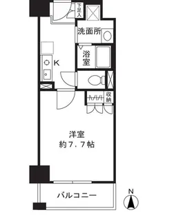 シャンピアコート茨木【3階】の間取り