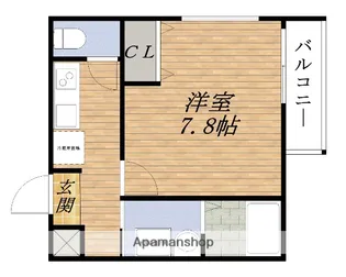 フジパレス豊里中央公園Ⅲ番館【3階】の間取り
