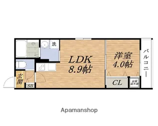 IL CUORE【2階】の間取り