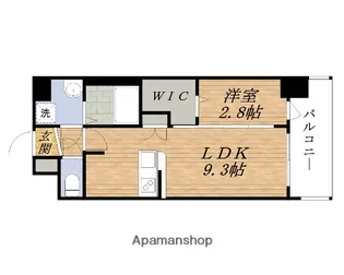 大阪府大阪市東淀川区西淡路1丁目【マンション】の間取り