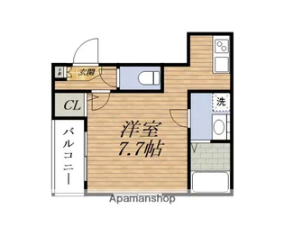 メシル新大阪【1階】の間取り