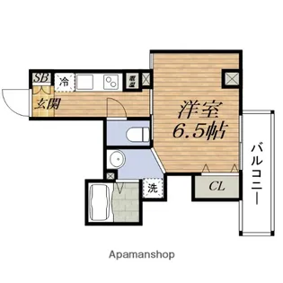 みおつくし十三【3階】の間取り