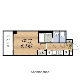 プレサンス東三国駅前グランクラス【2階】の間取り
