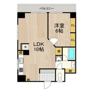 アルカディアイン【203号室】の間取り