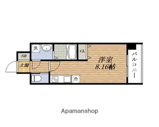 GRAND CINQ 02【8階】の間取り