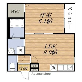 フジパレス柴島Ⅲ番館【3階】の間取り