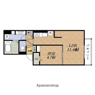 大阪府豊中市服部寿町2丁目【アパート】の間取り