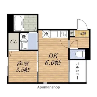 casa danza【1階】の間取り
