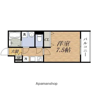 LIVIAZ KITAOSAKA BREZZA【3階】の間取り