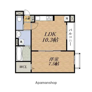 大阪府吹田市南吹田5丁目【アパート】の間取り