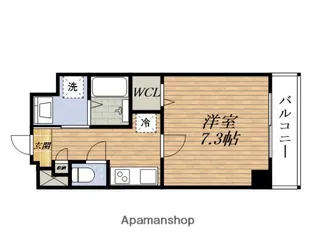 ガーデンクォーツ摂津正雀【9階】の間取り