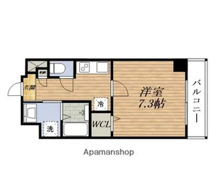 ガーデンクォーツ摂津正雀【9階】の間取り