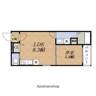 atria 井高野【2階】の間取り