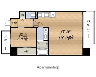 プレジオ新大阪EURO【7階】の間取り