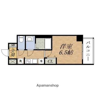 アルティザ江坂【2階】の間取り