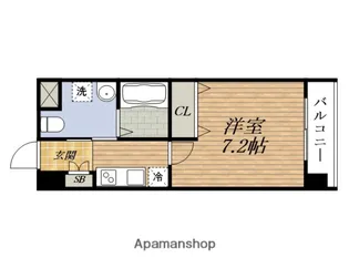 エルプレイス東三国【1階】の間取り