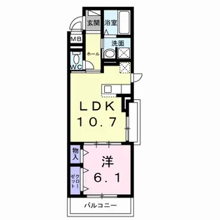 M.bonito【2階】の間取り