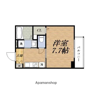 コンテ石橋【3階】の間取り