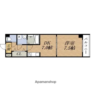 センターポイント吉志部【5階】の間取り