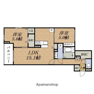 Armojour A棟【3階】の間取り