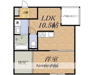 ヴェルメゾン吹田寿町【1階】の間取り