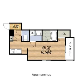 MOVE吹田SOUTH【2階】の間取り