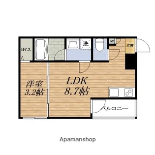 MOVE吹田SOUTH【2階】の間取り
