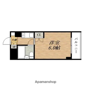 オラシオン山手【3階】の間取り