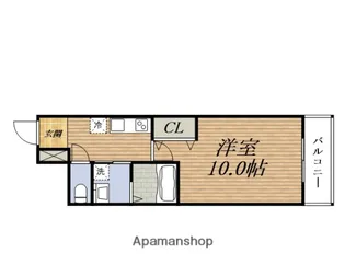 フジパレス十三ウエスト【3階】の間取り