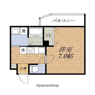 大阪府豊中市刀根山6丁目【アパート】の間取り