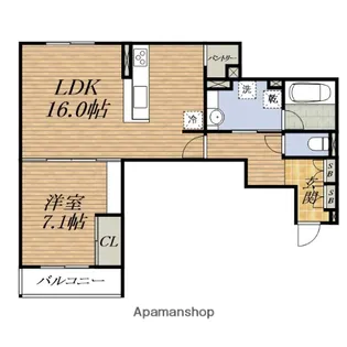 D-residence中桜塚【2階】の間取り