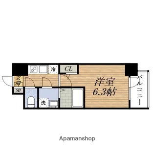 CREST TAPP 庄内【2階】の間取り