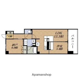 ルネ江坂江の木町【2階】の間取り