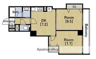 樹樹ガーデン【3階】の間取り