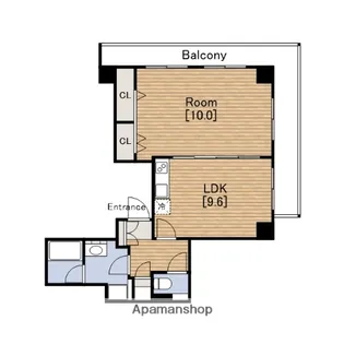 樹樹ガーデン【11階】の間取り
