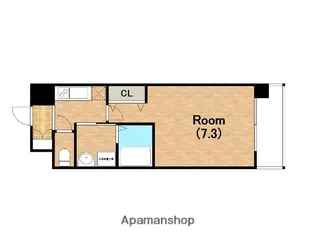 1Kの間取り画像