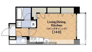 レユニール優【5階】の間取り