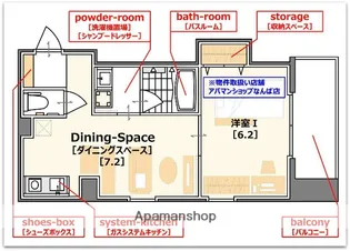 グランドメゾン【2階】の間取り